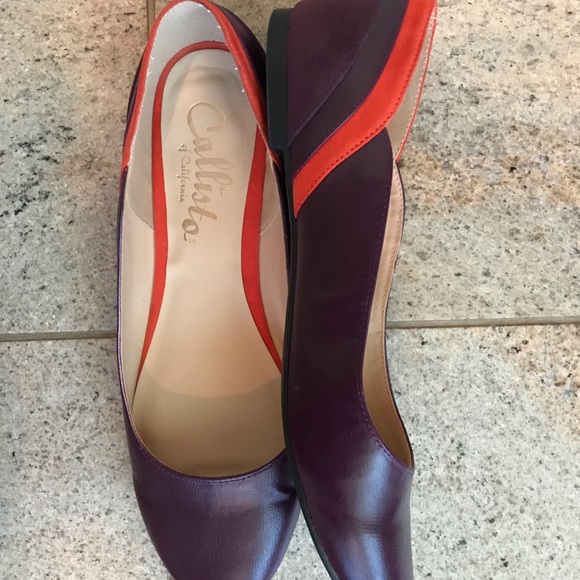 SOLD ♓️🅿️Callisto Purple Fordye Ballet Flats size 8.5 - Picture 5 of 16